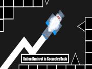 Permainan Brainrot Itali dalam Geometry Dash talian