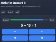 Permainan Matematik untuk Standard II talian