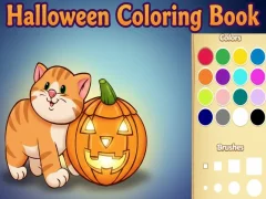 Permainan Buku pewarna Halloween talian Permainan Buku pewarna Halloween talian