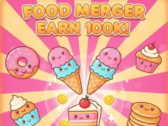 Permainan Penggabungan Makanan Dapatkan 100K! talian