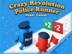 Permainan Crazy Revolution Police Runner : Hyper Casual talian