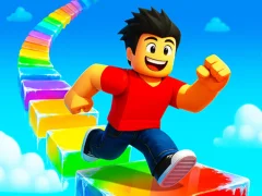 Permainan Menara Obby Rainbow talian