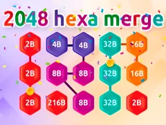 Permainan 2048 Gabungan Rantaian Hex talian