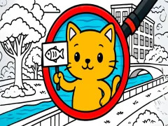 Permainan Cari carian kucing kucing talian Permainan Cari carian kucing kucing talian
