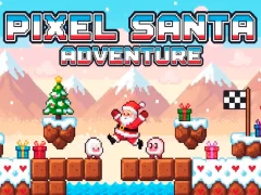 Permainan Pengembaraan Pixel Santa talian
