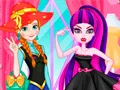 Permainan Puteri vs Gadis Monster talian