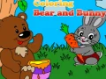 Permainan Mewarna Beruang dan Arnab talian