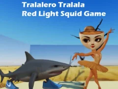 Permainan Tralalero tralala permainan cumi-cumi merah talian