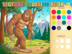 Permainan Buku Bigfoot Coloring talian