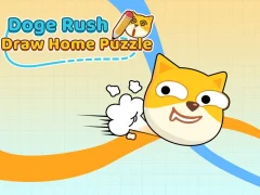 Permainan Doge tergesa -gesa melukis teka -teki pulang talian