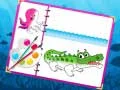 Permainan Buku Mewarna Makhluk Laut talian