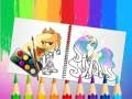 Permainan Buku Mewarna Poni Manis talian Permainan Buku Mewarna Poni Manis talian