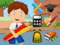 Permainan Sekolah Match 3 talian
