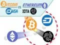 Permainan Bitcoin vs Ethereum talian