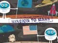 Permainan Misi ke Mars: Perbezaan talian
