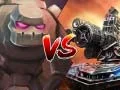 Permainan Tank vs Golem talian