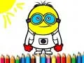 Permainan Buku Mewarna Monster Comel talian