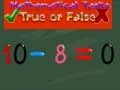 Permainan Tugas Matematik Benar atau Salah talian