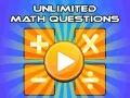 Permainan Soalan Matematik Tanpa Had talian