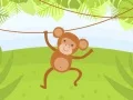 Permainan Mewarnakan Monyet Lucu talian