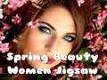 Permainan Kecantikan Musim Bunga Wanita Jigsaw talian