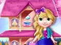 Permainan Penghiasan Rumah Anak Patung Puteri talian