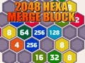 Permainan 2048 Gabungan Blok Heksagon talian