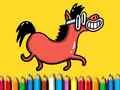 Permainan Kembali ke Sekolah: Buku Mewarnai Pony talian Permainan Kembali ke Sekolah: Buku Mewarnai Pony talian