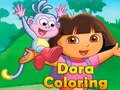 Permainan Mewarnakan Dora talian