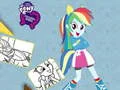 Permainan Buku Mewarna Equestria Girls talian Permainan Buku Mewarna Equestria Girls talian