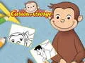 Permainan Buku Mewarna George yang Ingin Tahu talian