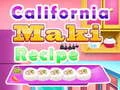 Permainan Resipi Maki California talian Permainan Resipi Maki California talian