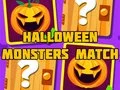 Permainan Halloween Monsters Match talian Permainan Halloween Monsters Match talian