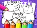 Permainan Buku Mewarna Peppa Pig talian
