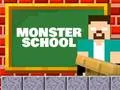 Permainan Sekolah Monster: Roller Coaster & Parkour talian