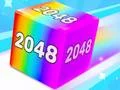 Permainan Kube Rantaian: Penggabungan 2048 talian