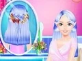 Permainan Membuat Gaya Rambut Pletong Berwarna-warni talian