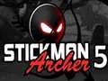 Permainan Penembak Panah Stickman 5 talian
