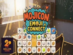 Permainan Mojicon Emoji Connect talian