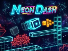 Permainan Neon Dash talian