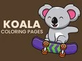 Permainan Halaman Mewarna Koala talian