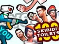 Permainan Anda vs 100 Tandas Skibidi talian