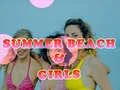 Permainan Pantai Musim Panas & Gadis-Gadis talian