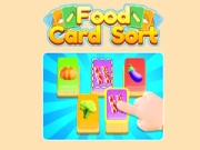 Permainan Penyortiran Kad Makanan talian Permainan Penyortiran Kad Makanan talian