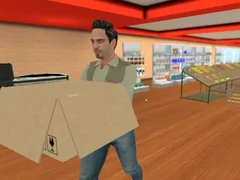 Permainan Simulasi Pengurus Supermarket talian