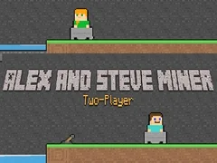 Permainan Alex dan Steve: Pelombong Dua Pemain talian Permainan Alex dan Steve: Pelombong Dua Pemain talian