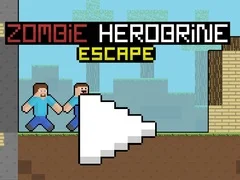 Permainan Melarikan Diri daripada Zombie Herobrine talian
