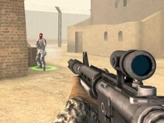 Permainan FPS Komando: Penembak 3D talian