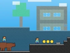 Permainan Melarikan Noob talian Permainan Melarikan Noob talian