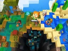 Permainan Gambar Mengikut Nombor: Nubik dan Mobs Mine talian